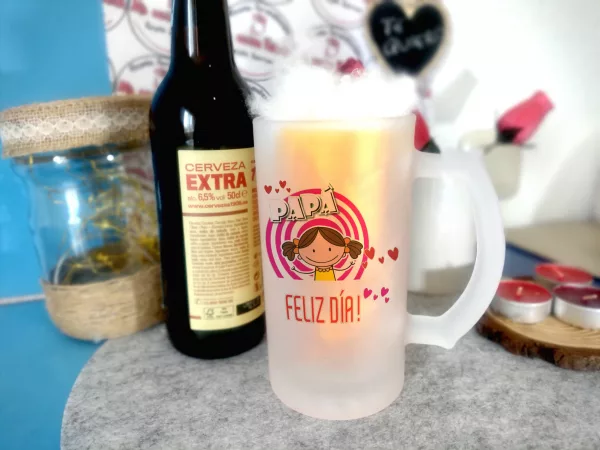 Jarra cerveza Regalo Padre Feliz Día