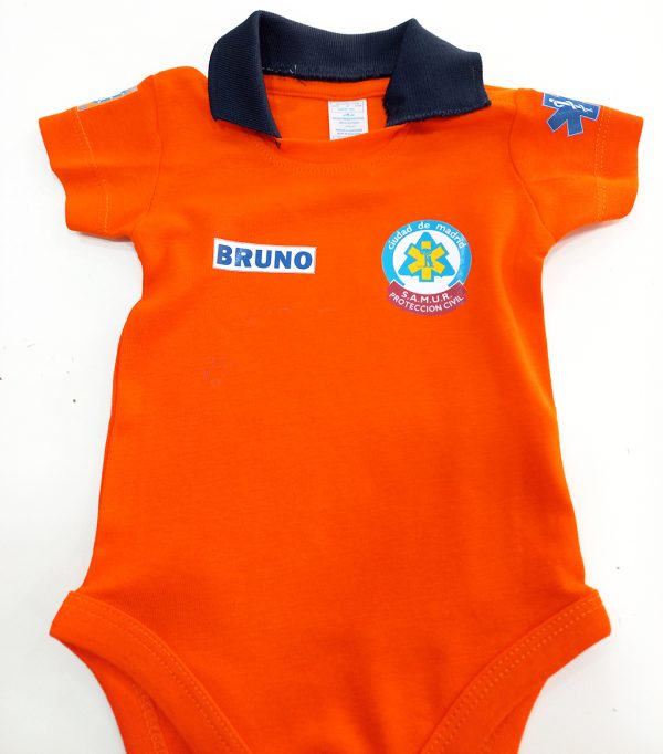 Bodi personalizado bebé uniforme Samur regalo