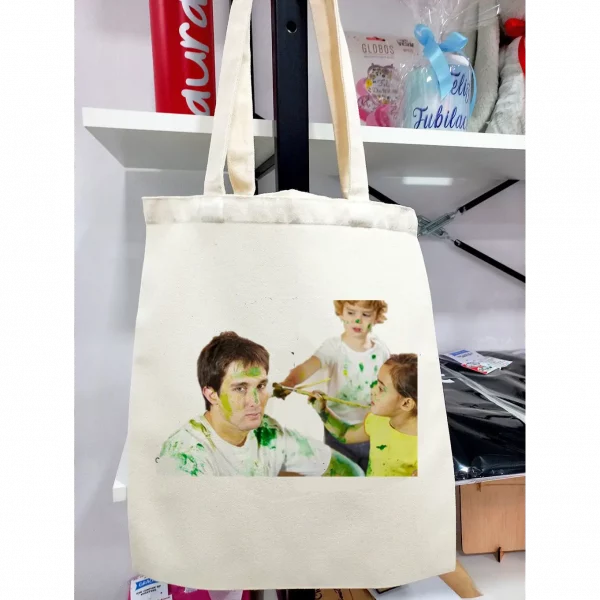 Bolsas de Tela Tote Bag personalizadas con fotos, textos, dedicatorias logotipos